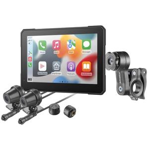 Interphone RIDESYNC70 Apple CarPlay und Android Auto Display für Motorräder