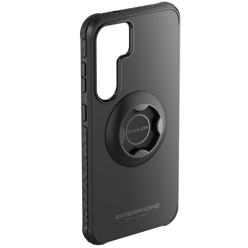 Interphone QUIKLOX Tetraforce Schutzhülle für Samsung Galaxy S25 schwarz