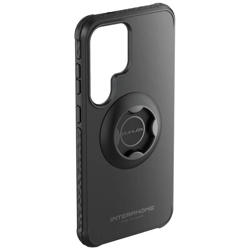 Interphone QUIKLOX Tetraforce Schutzhülle für Samsung Galaxy S25 Ultra schwarz