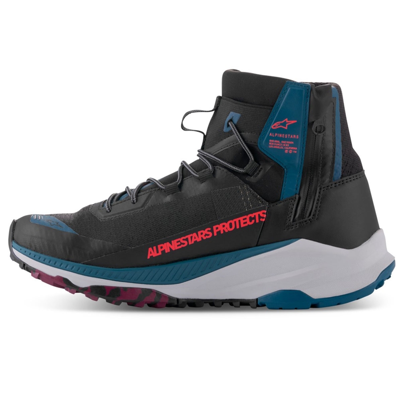 Alpinestars Speedforce XR Motorradstiefel schwarz-blau-grün-grau