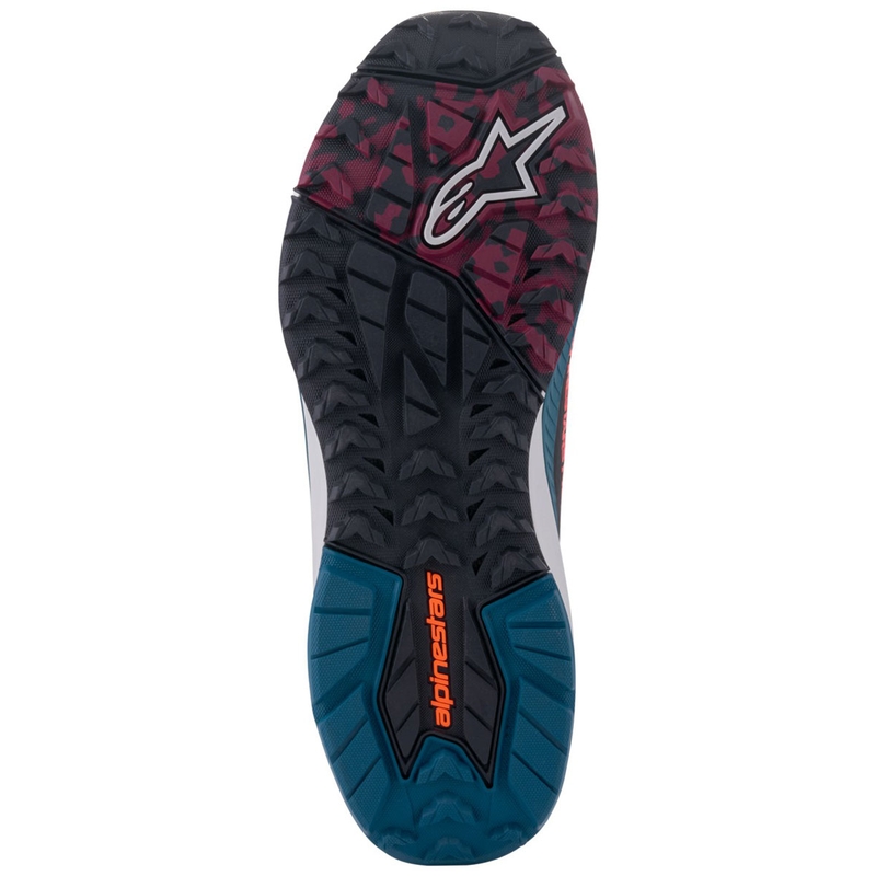 Alpinestars Speedforce XR Motorradstiefel schwarz-blau-grün-grau