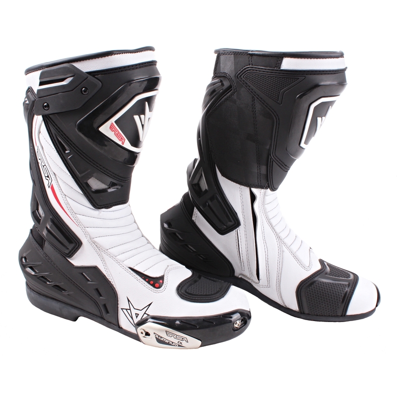 Motorradstiefel RSA GP-01 weiß - Qualität II