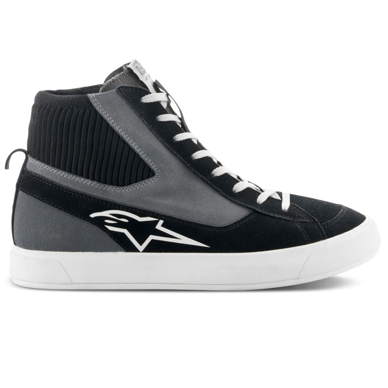Alpinestars Stated Motorradstiefel schwarz-grau-weiß
