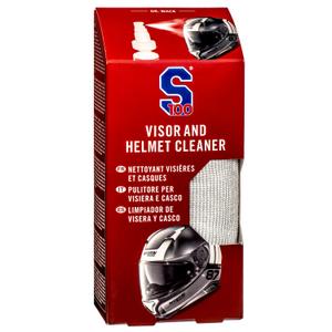 Visier- &amp; Helmreiniger S100 mit Mikrofasertuch - Visier- &amp; Helmreiniger 100 ml