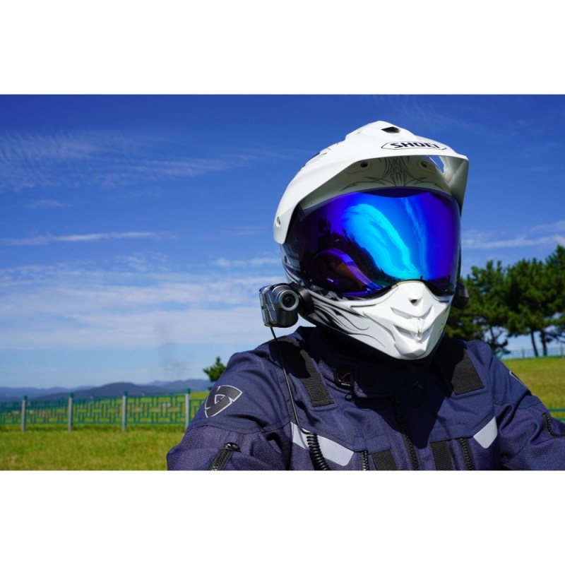 INNOVV H5 Motorradhelmkamera silbergrau