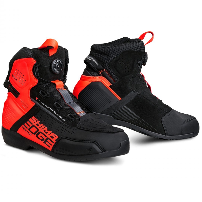 Shima Edge Vent Motorradstiefel Rot
