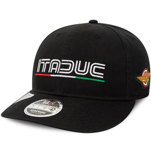Ducati Meccanica Kappe mit Vintage-Logo, schwarz
