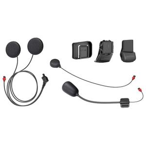 Helmhalterung mit Zubehör für SENA 50C Sound by Harman Kardon Kopfhörer + Mikrofon