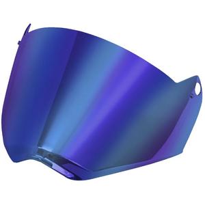Blaues Iridium Plexiglas für LS2 MX436 Helm