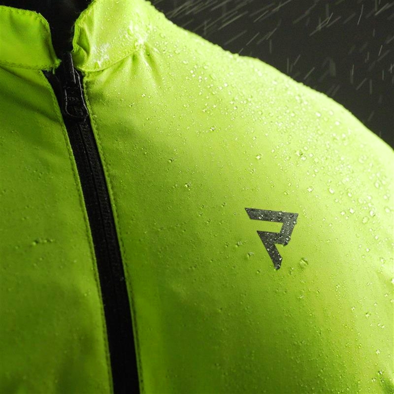 Rebelhorn Borg II Motorradjacke schwarz-grau-fluogelb