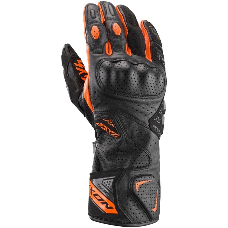 Motorradhandschuhe IXON Thunder Air schwarz-anthrazit-orange