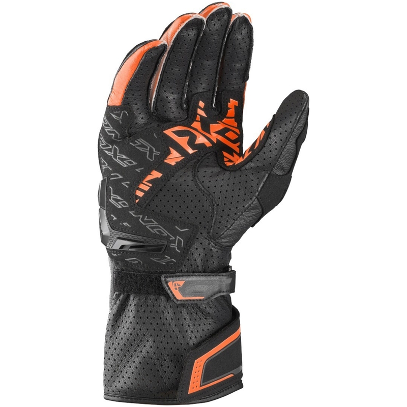 Motorradhandschuhe IXON Thunder Air schwarz-anthrazit-orange