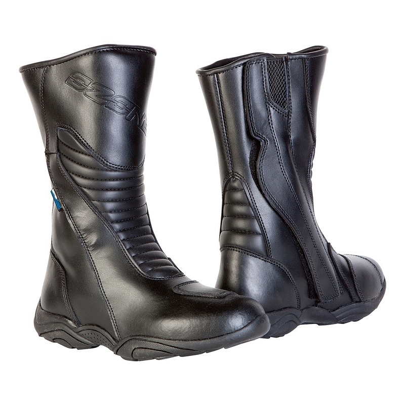 Ozone Moto III Black Gloss Motorradstiefel Ausverkauf