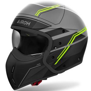 Modularer Motorradhelm Airoh J110 Slim mattgelb