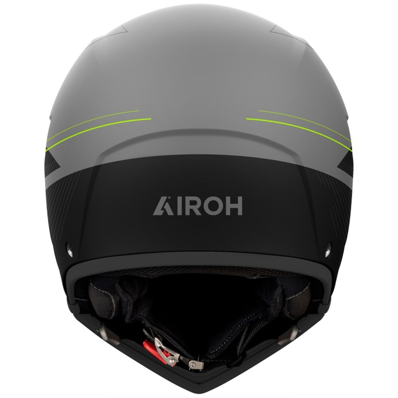 Modularer Motorradhelm Airoh J110 Slim mattgelb