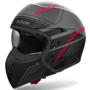 Modularer Motorradhelm Airoh J110 Slim mattrot