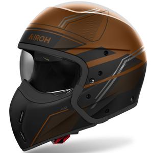 Modularer Motorradhelm Airoh J110 Slim glänzend bronze