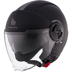 MT Viale SV S offener Motorradhelm schwarz matt