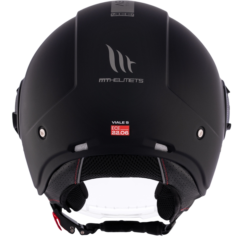 MT Viale SV S offener Motorradhelm schwarz matt