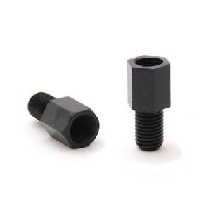 Adapter für Vicma Spiegel, Außengewinde rechts M8/125 und Innengewinde links M8/125, universal