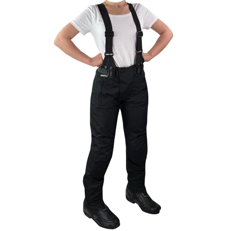 Kinder-Motorradhose Roleff Kodra schwarz