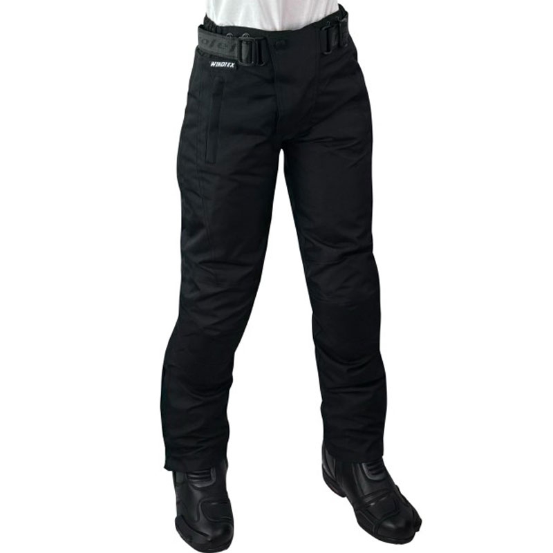 Kinder-Motorradhose Roleff Kodra schwarz
