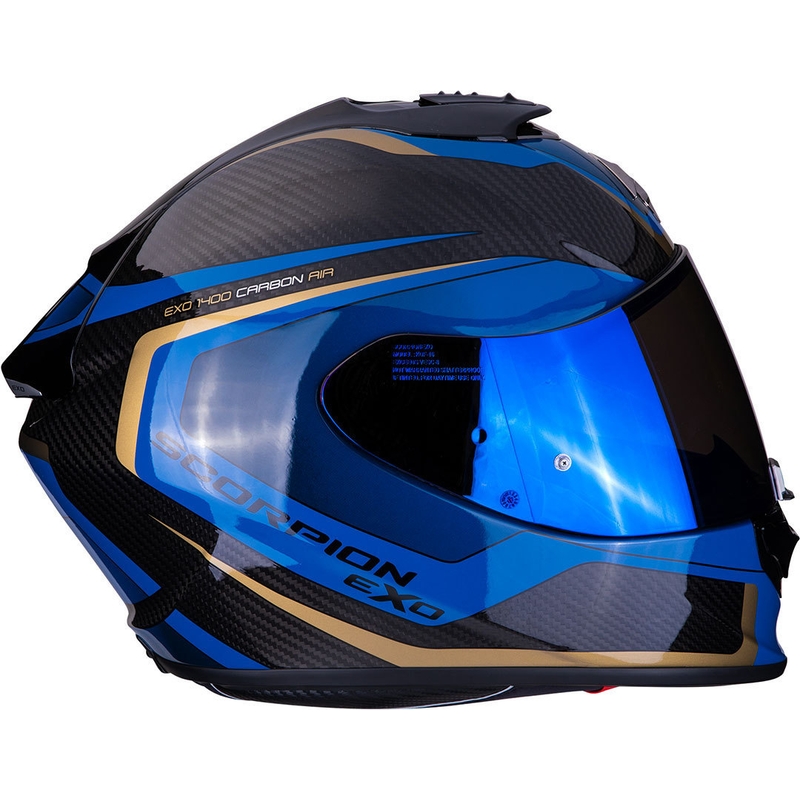 Integralhelm Scorpion EXO-1400 Carbon Air Esprit schwarz-blau