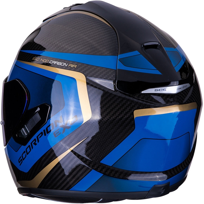 Integralhelm Scorpion EXO-1400 Carbon Air Esprit schwarz-blau