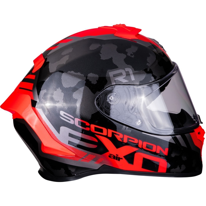 Integralhelm Scorpion EXO-R1 Air Ogi schwarz-rot