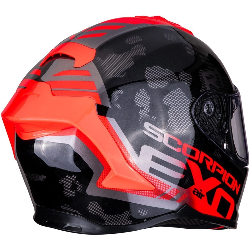 Integralhelm Scorpion EXO-R1 Air Ogi schwarz-rot