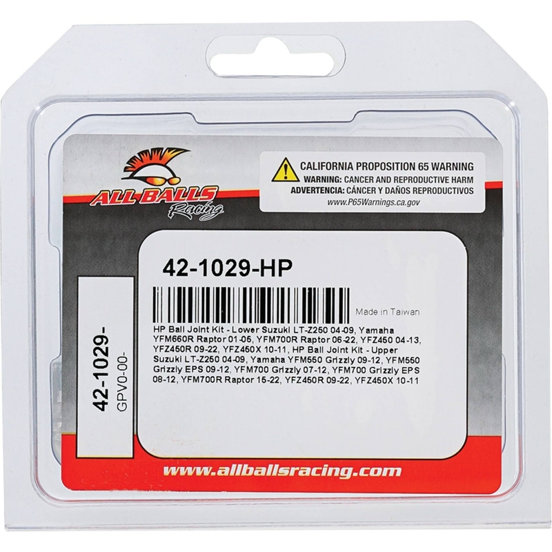 Ball Joint Kit All Balls Racing HP Senkung