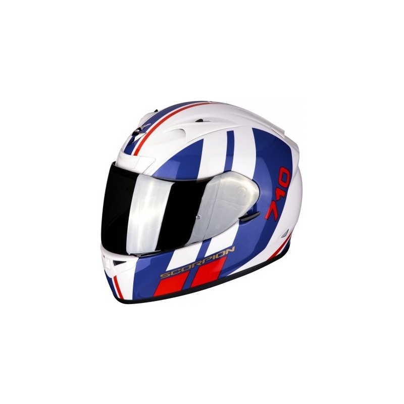 Integralhelm Scorpion EXO-710 Air GT weiß-blau-rot