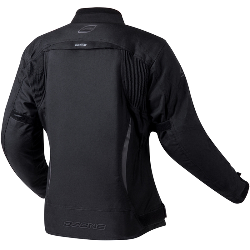 Damen Motorradjacke Ozone Delta IV schwarz
