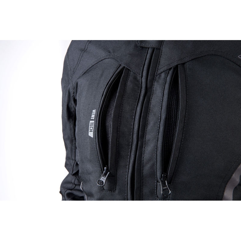 Damen Motorradjacke Ozone Delta IV schwarz