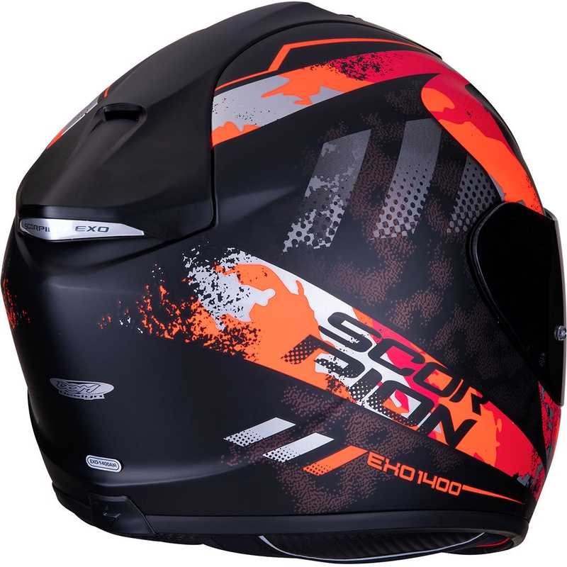 Integralhelm Scorpion EXO-1400 Air Sylex schwarz-rot Ausverkauf