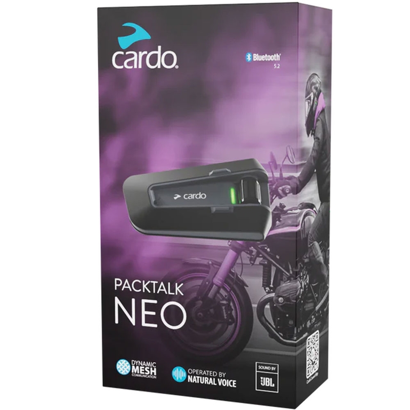Bluetooth-Gegensprechanlage CARDO PACKTALK NEO solo