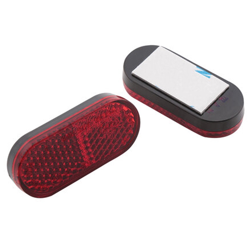 Universalreflektor Highsider Smart mit Selbstklebefolie 50x22 mm rot