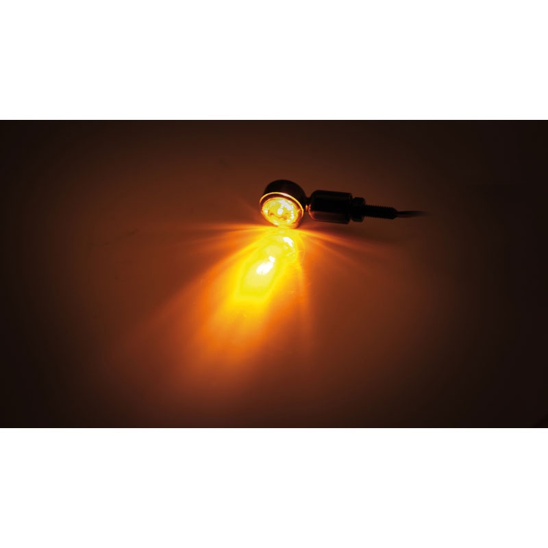 Motorradblinker Highsider Smart HI-Power LED schwarz