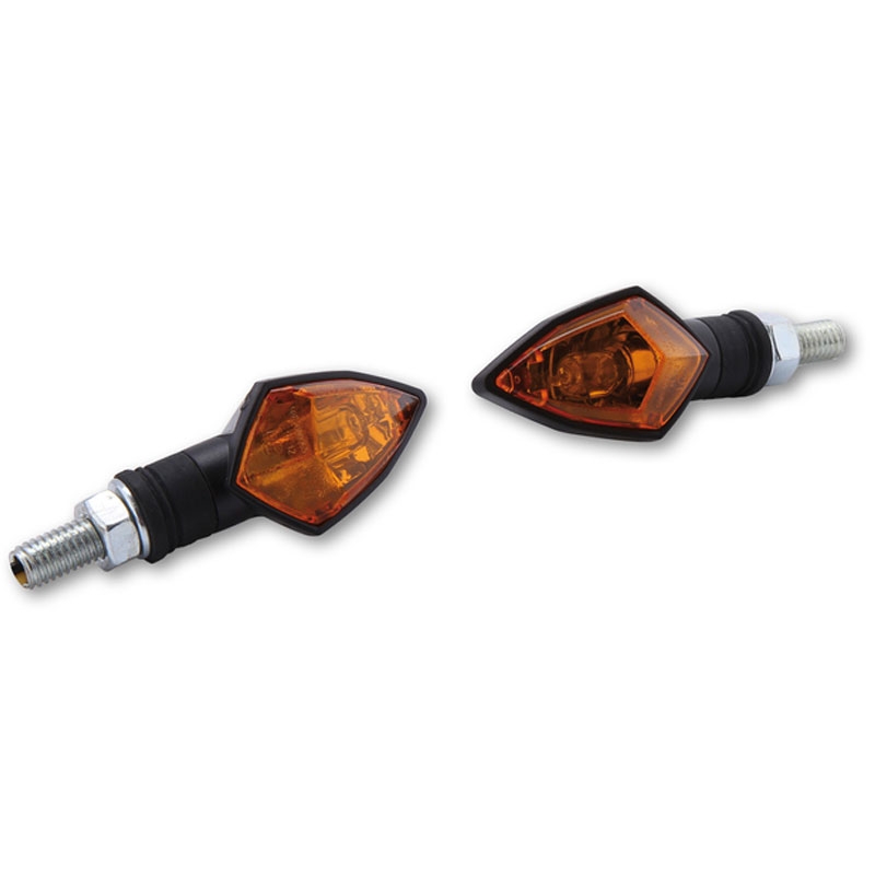 Motorradblinker Highsider Smart Rock Mini schwarz