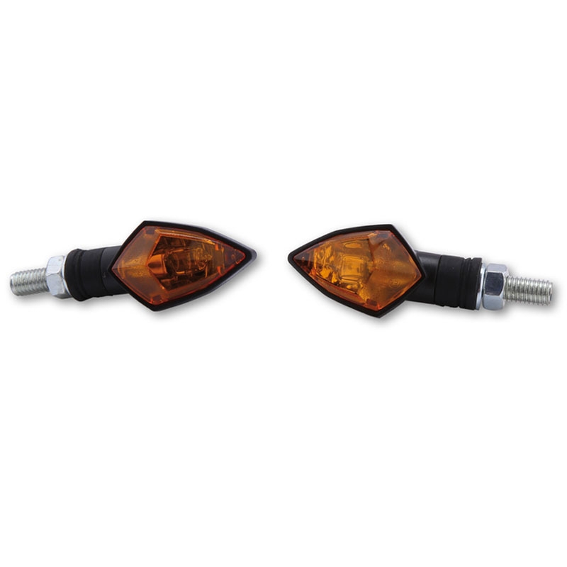 Motorradblinker Highsider Smart Rock Mini schwarz