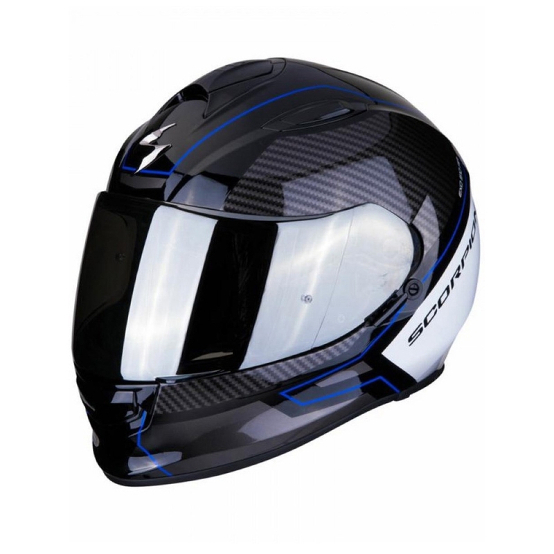 Integralhelm Scorpion EXO-510 Air Frame schwarz-blau-weiß