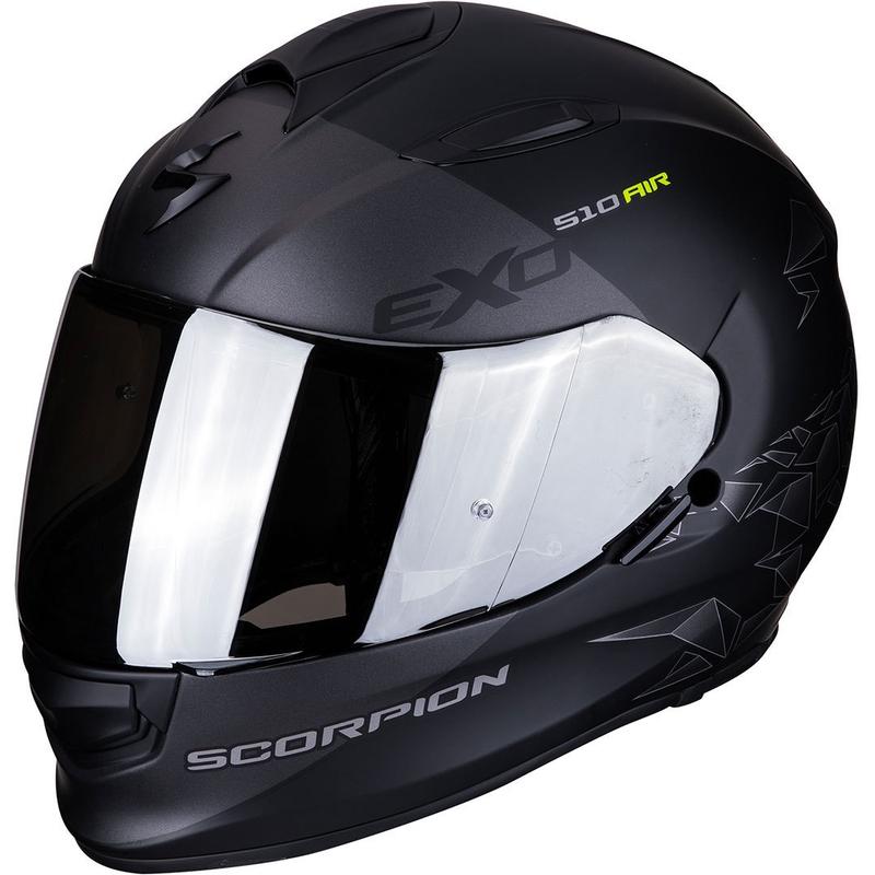 Integralhelm Scorpion EXO-510 Air Pique schwarz-silber Ausverkauf