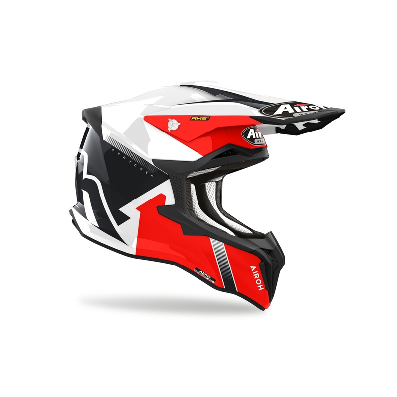 Airoh Strycker Blazer Motocrosshelm rot Abverkauf - II. Qualität