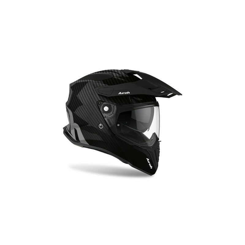 Airoh Commander Carbon Helm schwarz Abverkauf - II. Wahl
