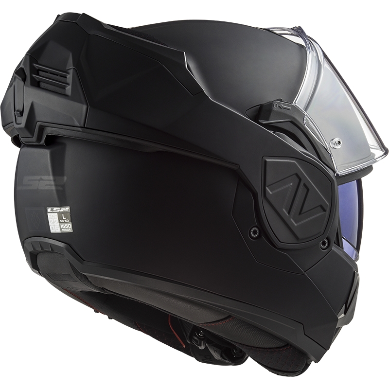 Klappbarer Motorradhelm LS2 FF906 Advant Noir-06 schwarz - II. Qualität
