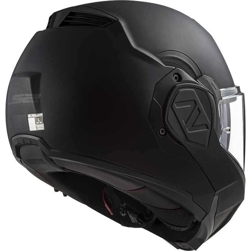 Klappbarer Motorradhelm LS2 FF906 Advant Noir-06 schwarz - II. Qualität