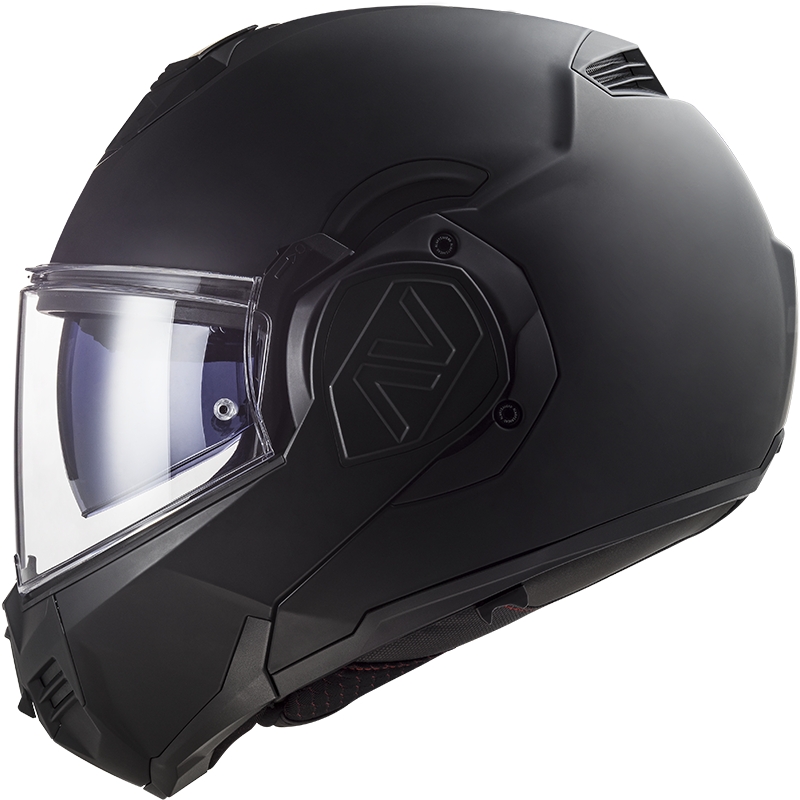 Klappbarer Motorradhelm LS2 FF906 Advant Noir-06 schwarz - II. Qualität