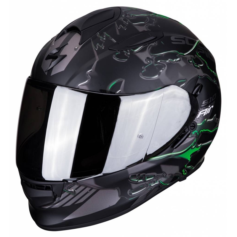 Integralhelm Scorpion EXO-510 Air Likid schwarz-grün Ausverkauf