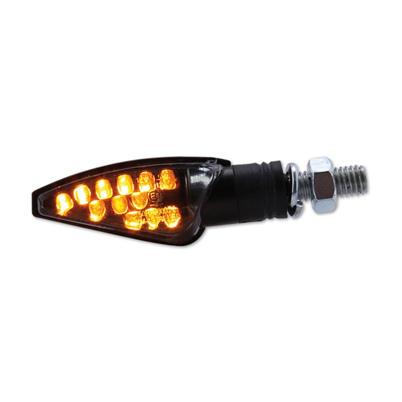 Motorradblinker Highsider Smart Toledo LED schwarz