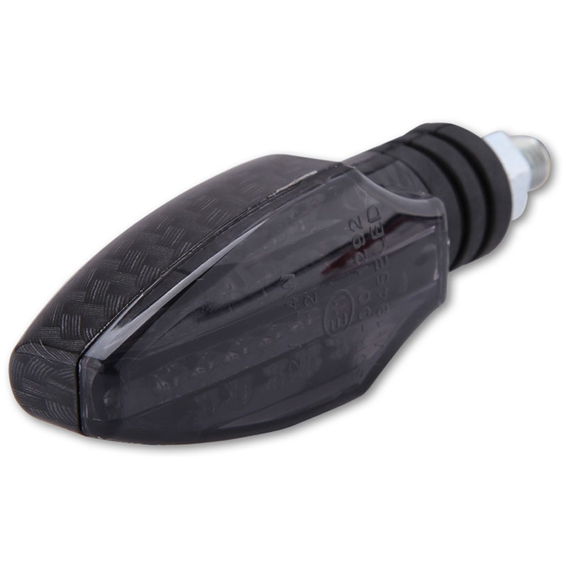 Motorradblinker Highsider Smart Como LED schwarz